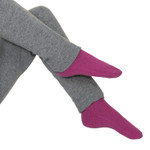 Pure Cashmere Socks, Pink