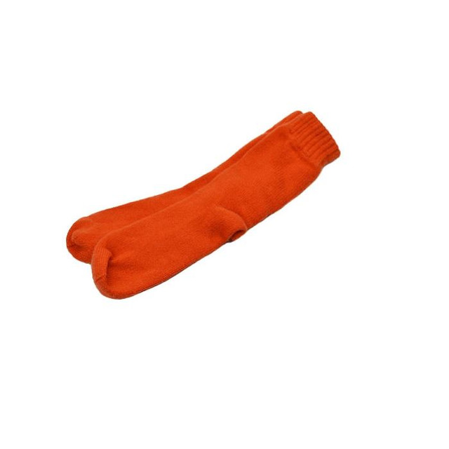 Pure Cashmere Socks, Orange