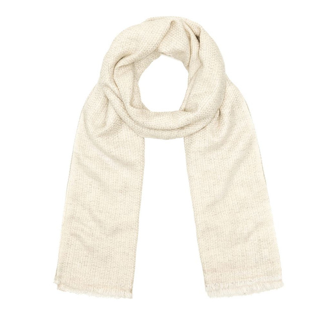 Cashmere Scarf, Natural