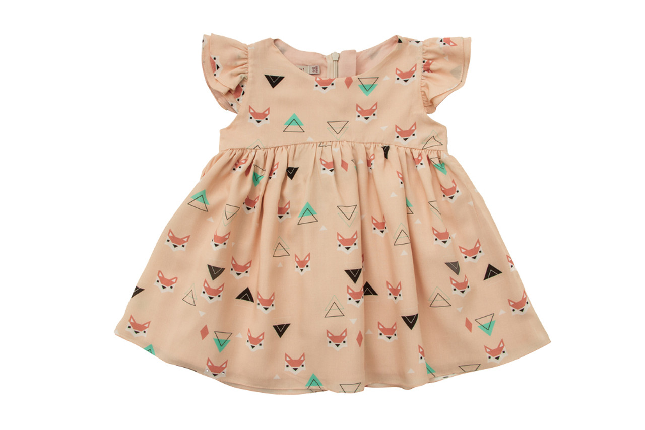 fox baby dress