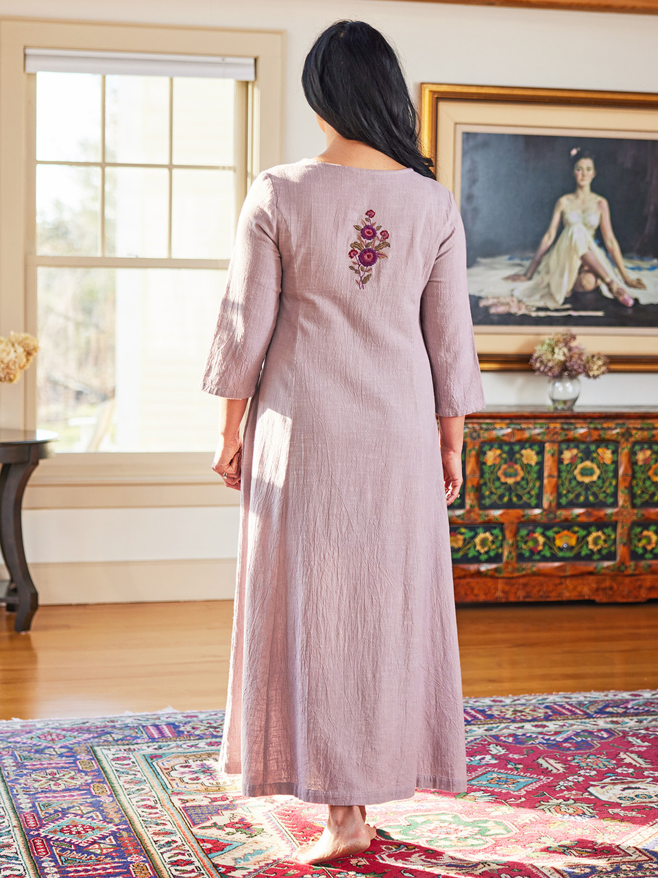 Kerala Caftan - Amethyst | Shop Beautiful Designs by April