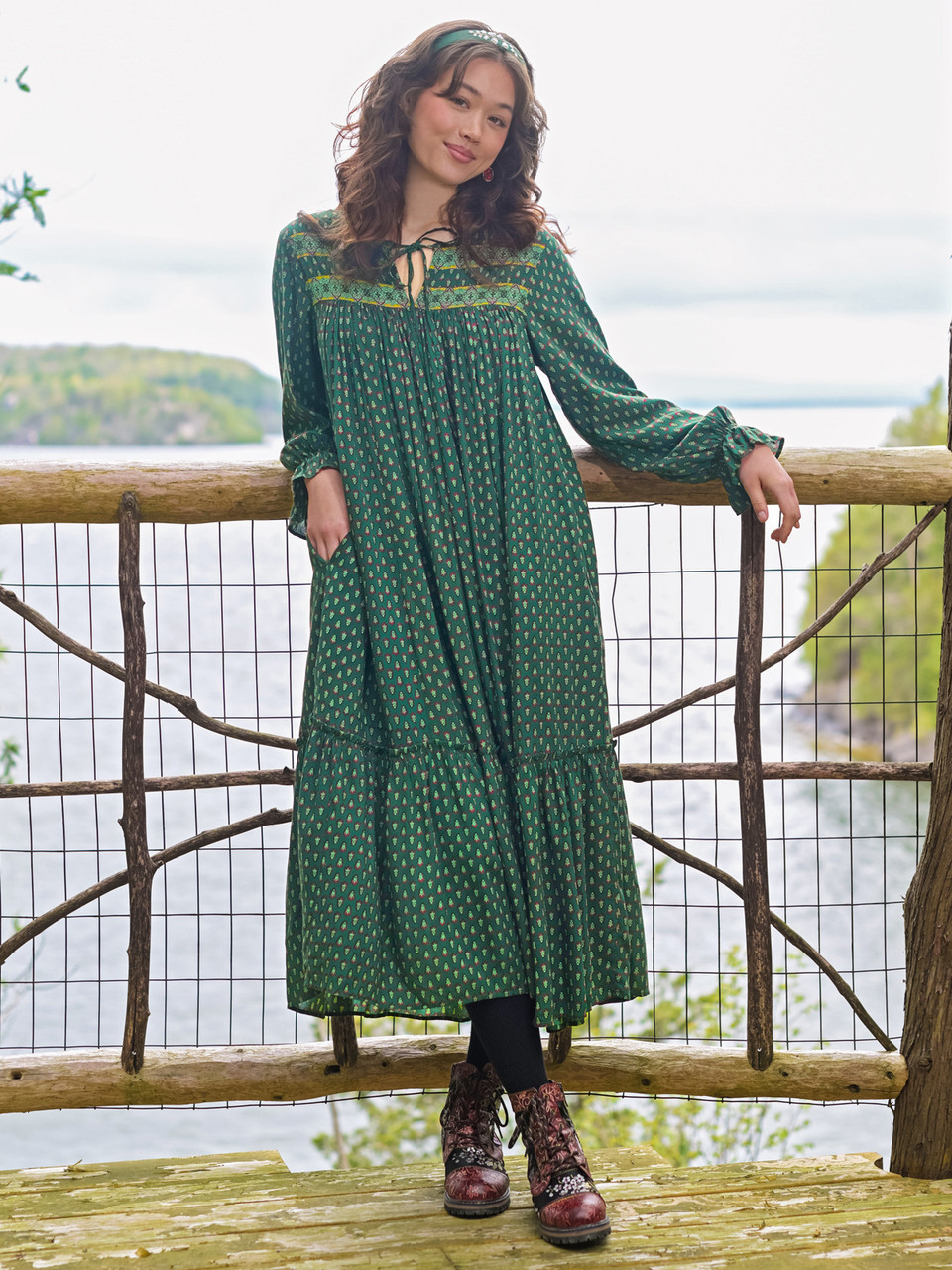 完売品 2-3yApolina Penny Smock Dress Candlelight Smock Dress | Shop Beautiful Designs by April Cornell