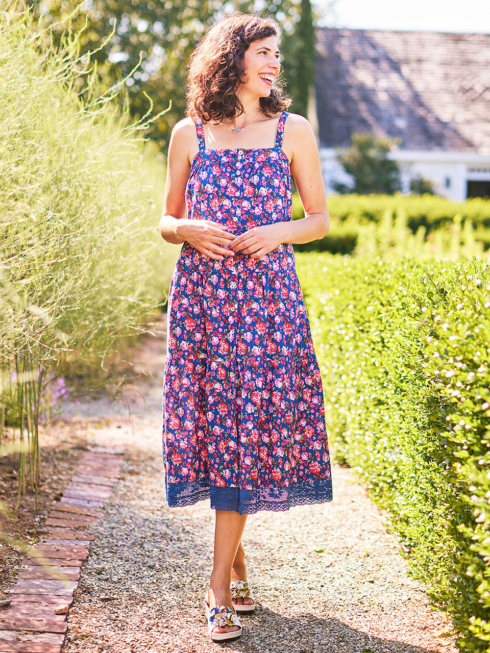 Cherry Rose Sundress | Shop Beautiful Designs by April Cornell  