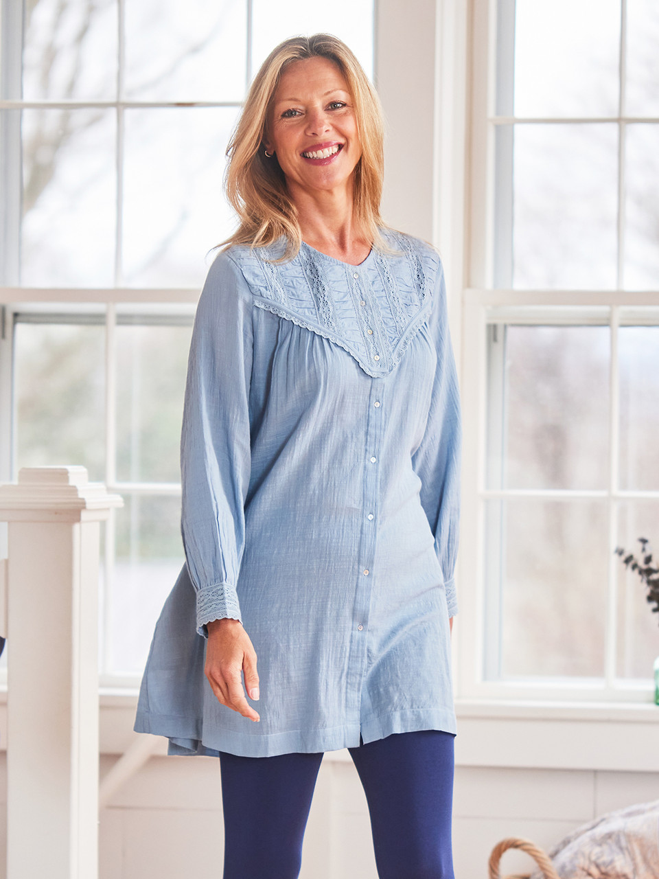 smock top new look