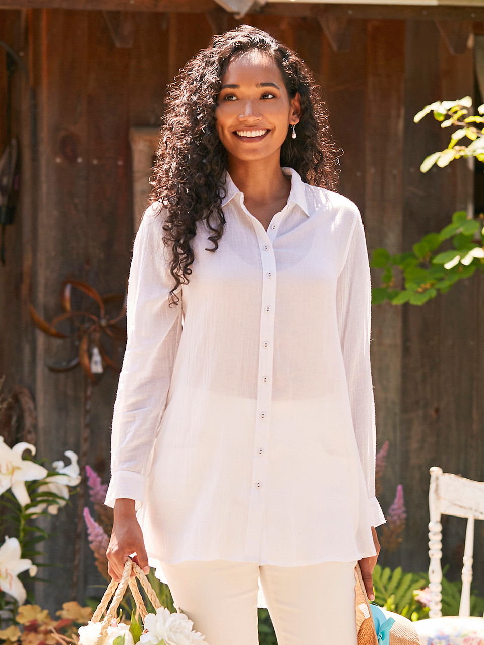 Hazel Blouse - White | Shop Beautiful Designs by April
