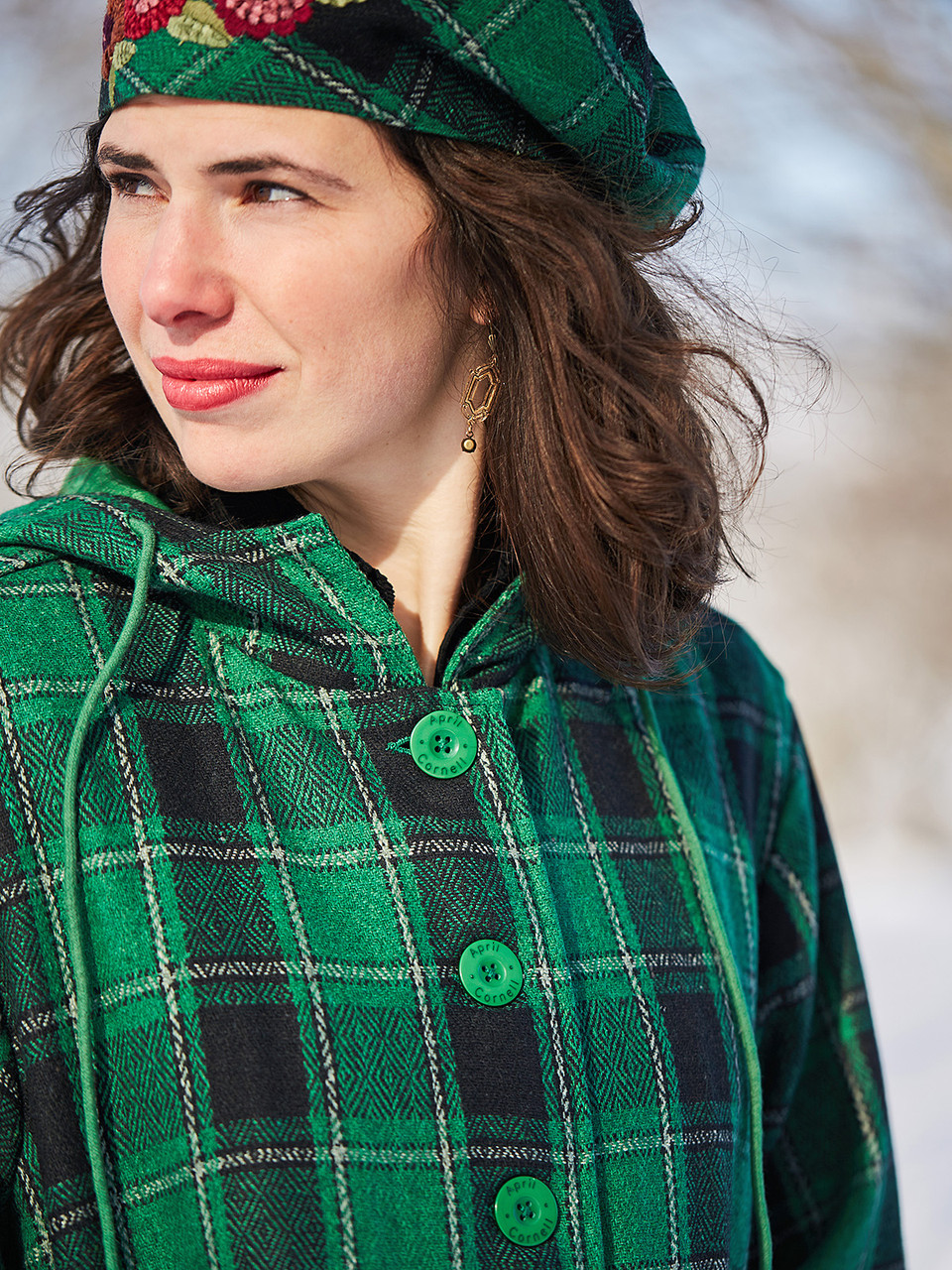 Cambridge Plaid Coat | Shop Beautiful Designs by April Cornell