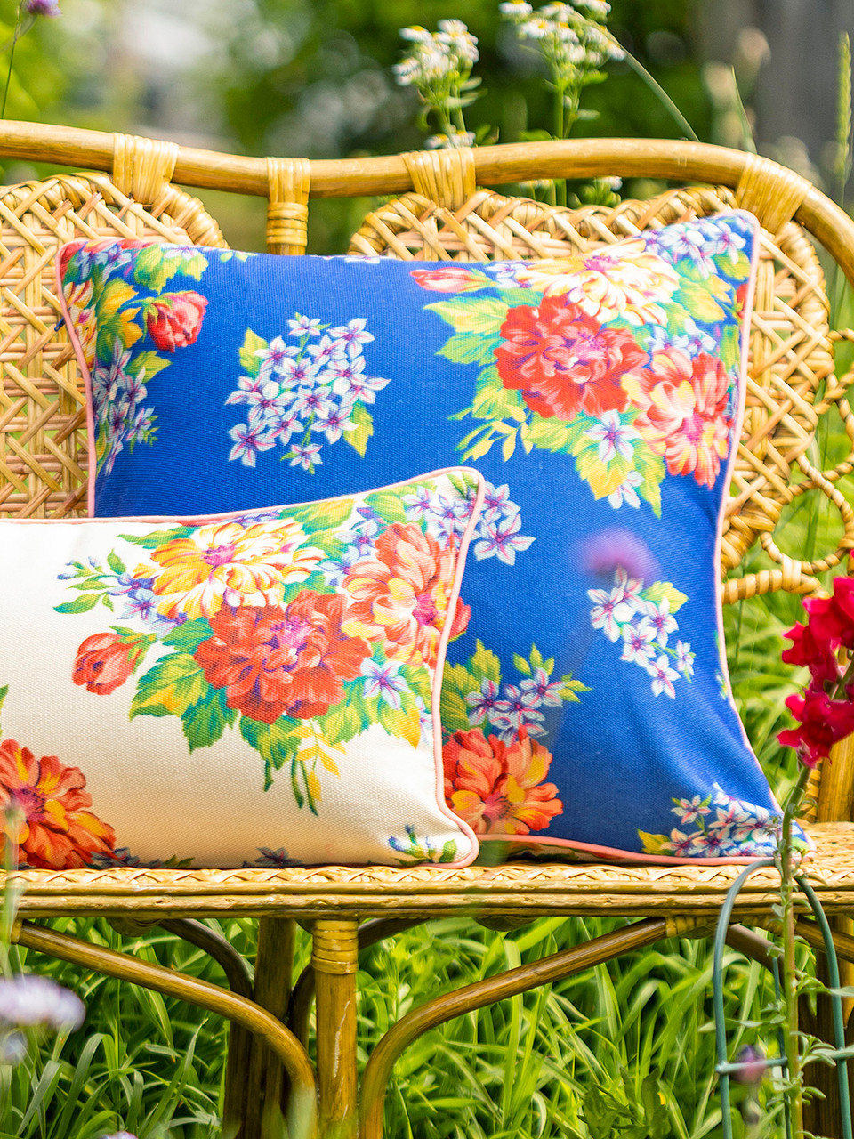 English Garden Outdoor Cushion Cover Shop Beautiful Designs by