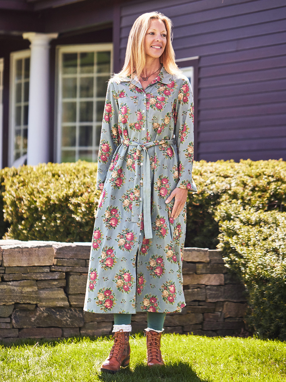 Genevieve Corduroy Shirt Dress | Shop Beautiful Designs by April
