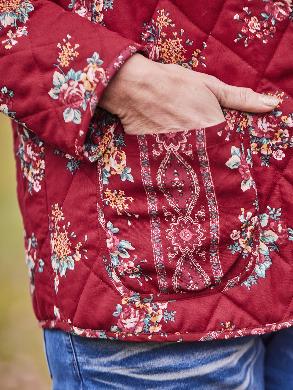 Lavinia Quilted Jacket | Shop Beautiful Designs by April Cornell