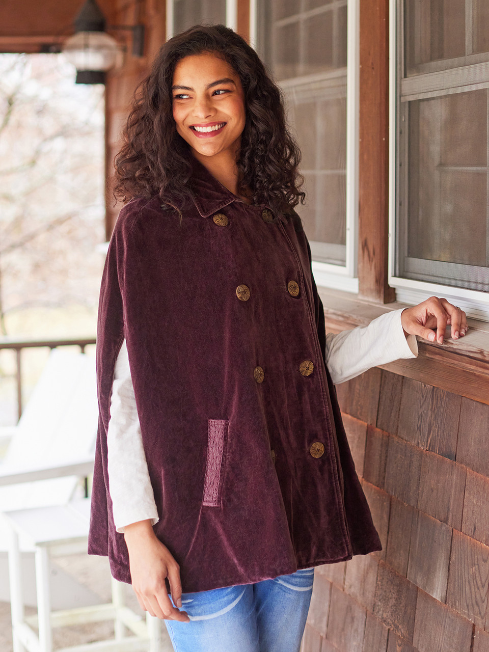 Velvet Cape | Shop Beautiful Designs by April Cornell - Canada