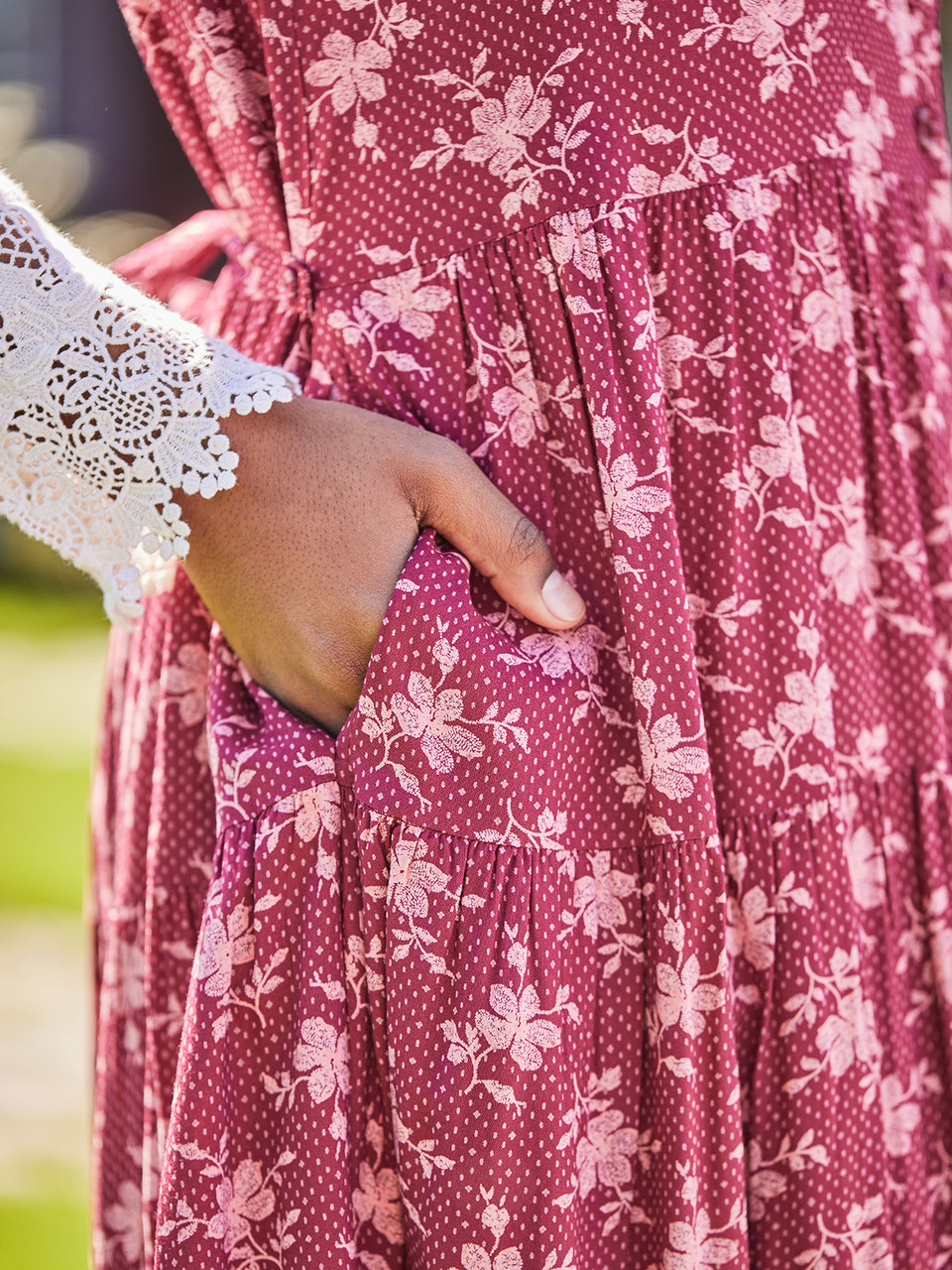 Merlot Pinafore Dress | Shop Beautiful Designs by April Cornell