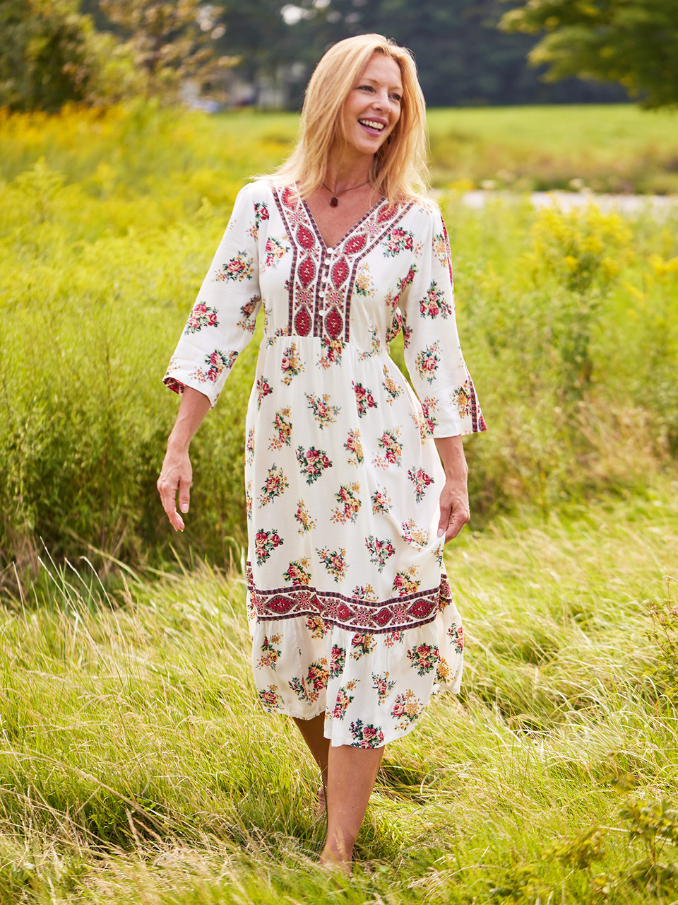 Estella Dress | Shop Beautiful Designs by April Cornell - Canada