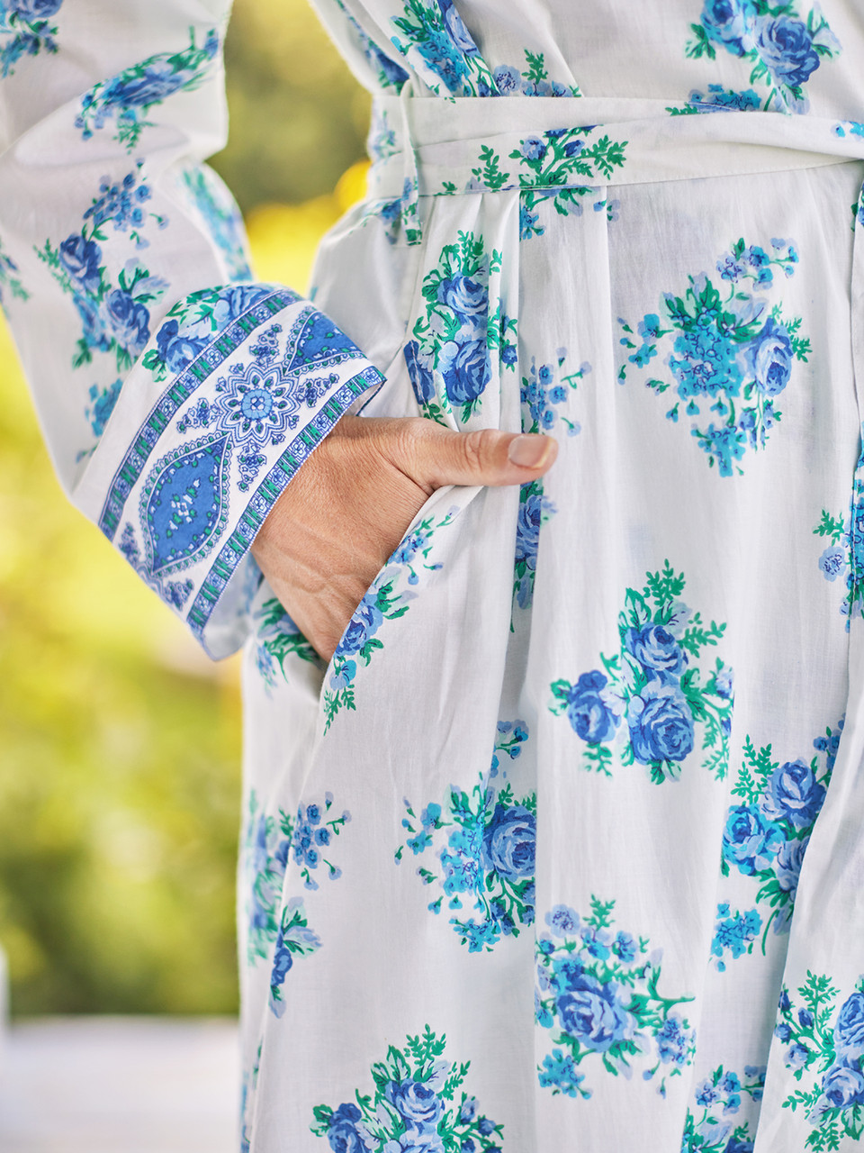 Maritime Bouquet Dressing Gown | Shop Beautiful Designs by April Cornell -  Canada