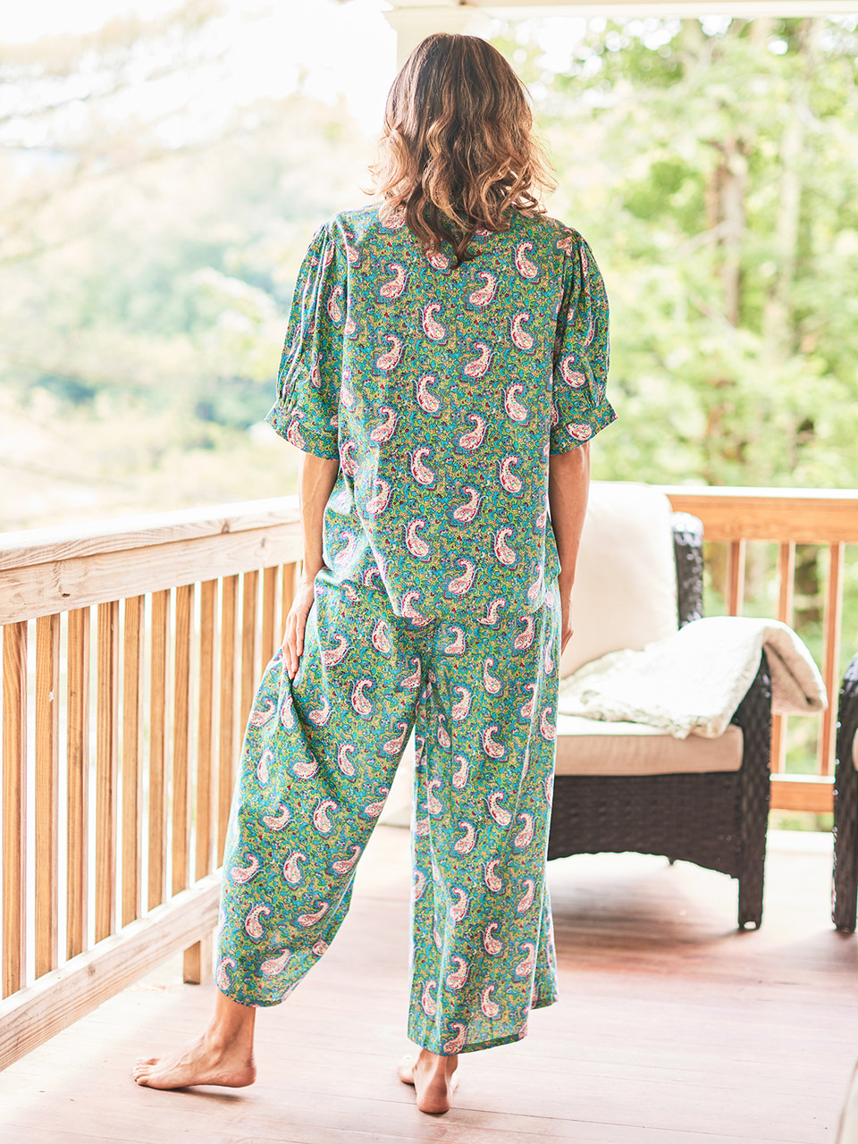 Prague Paisley Pajama Set | Shop Beautiful Designs by April