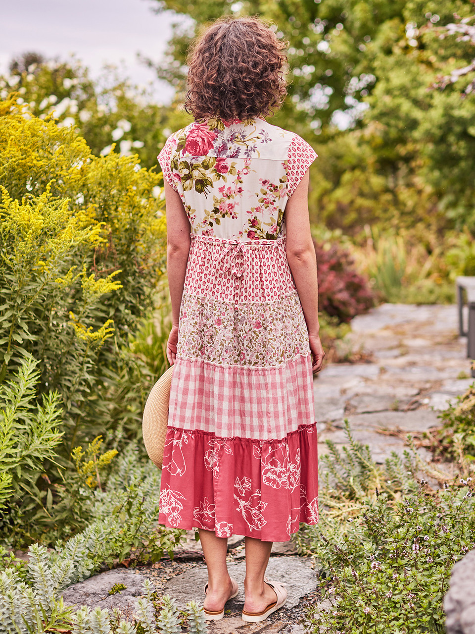 Baroque Rose Patchwork Dress | Shop Beautiful Designs by April