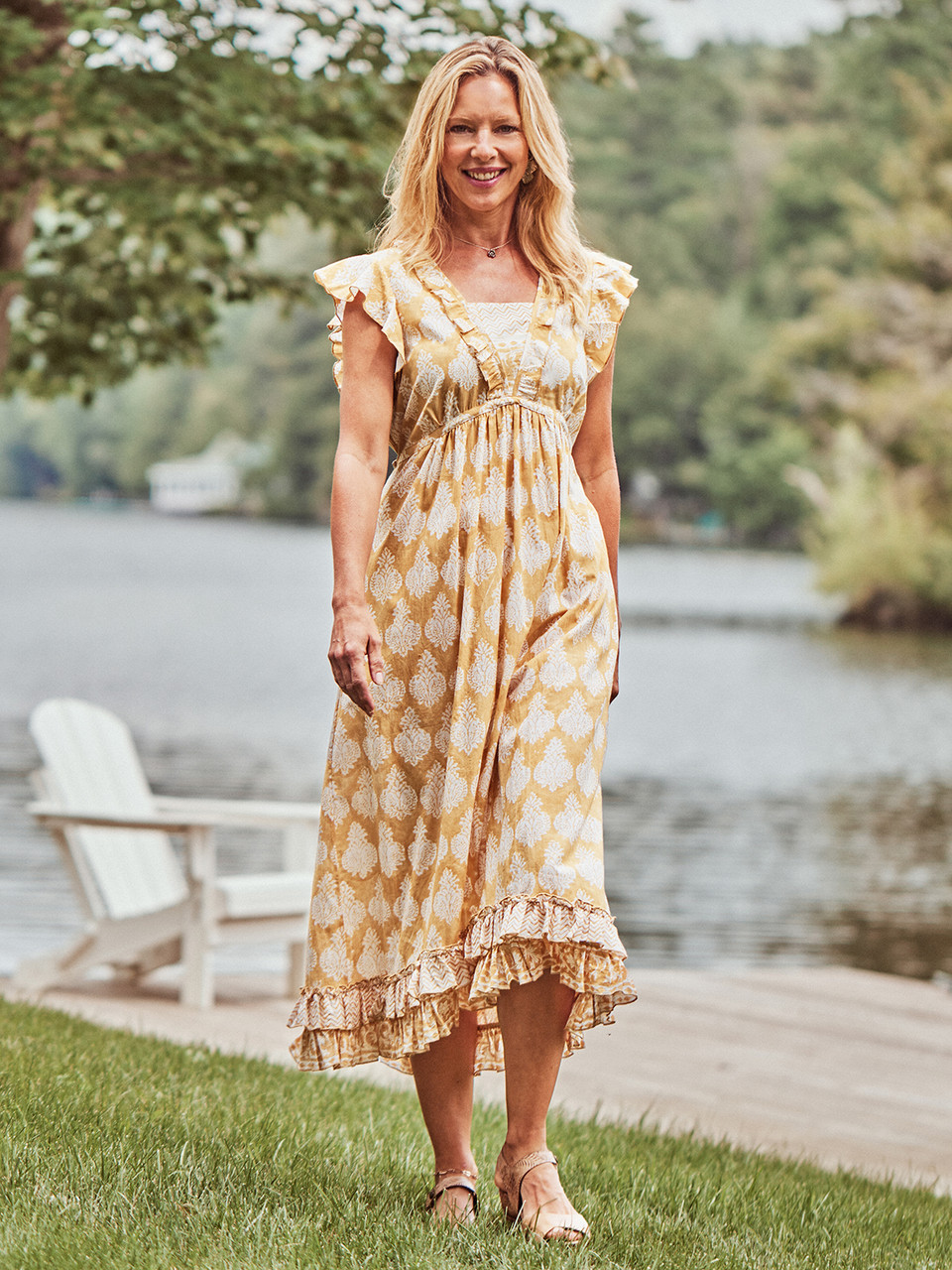 Bonnie Blockprint Dress Bonnie Blockprint Dress