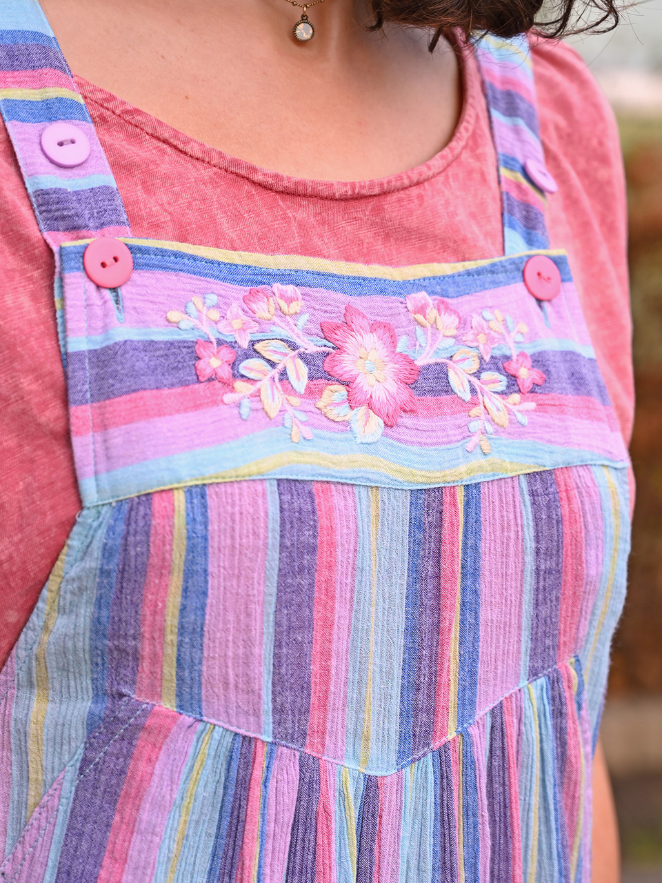 トップス Midas Disney 00s design jumpsuit Miranda Stripe Jumpsuit | Shop Beautiful Designs by April Cornell