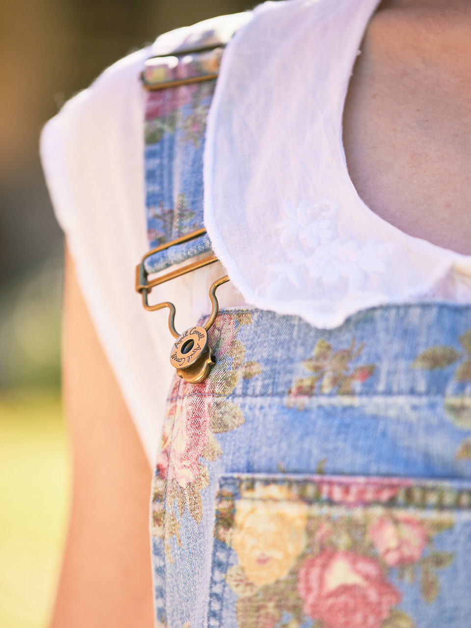 Genevieve Denim Short Overall | Shop Beautiful Designs by April