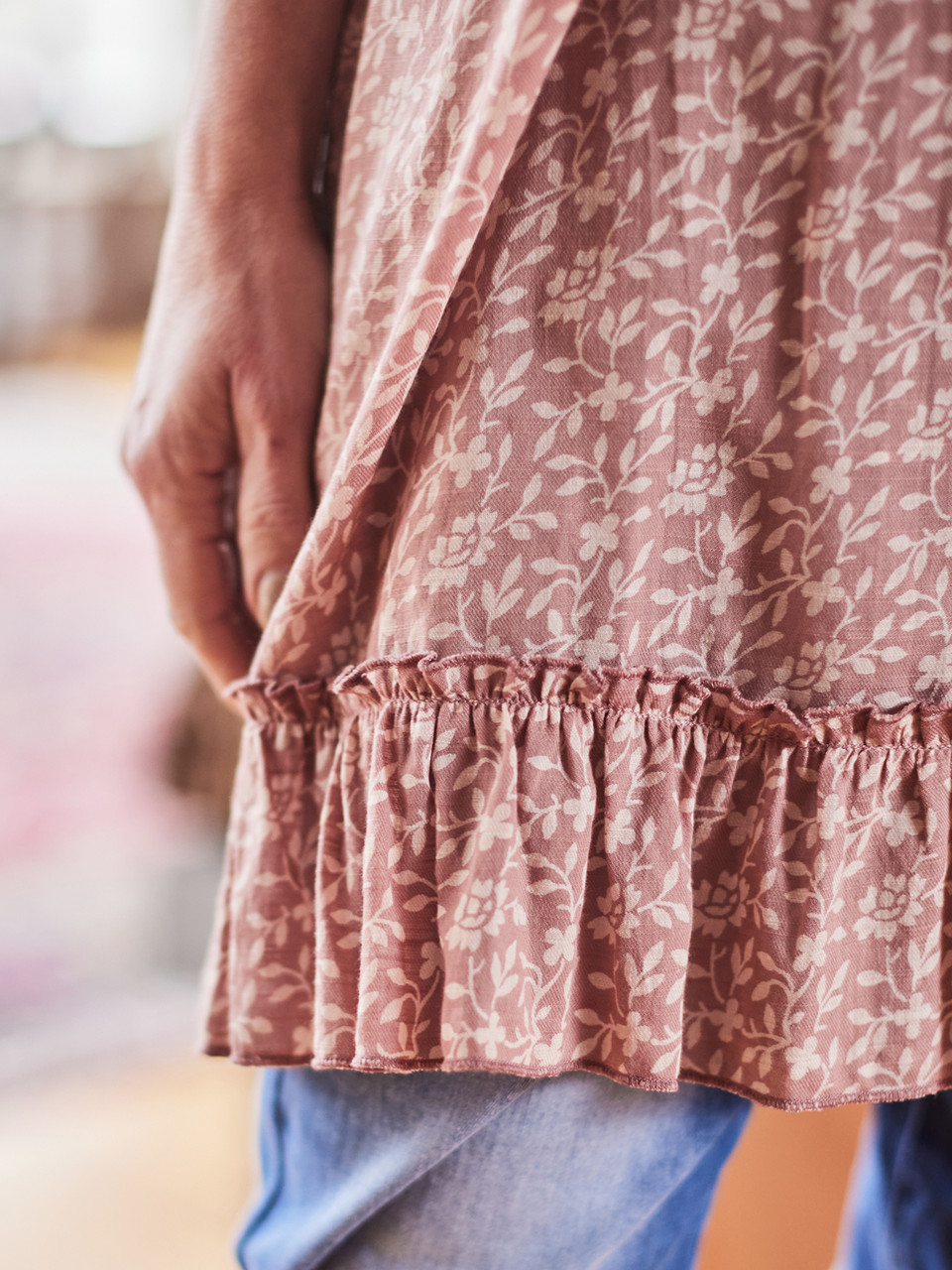 Forget Me Not Tunic | Shop Beautiful Designs by April Cornell - Canada