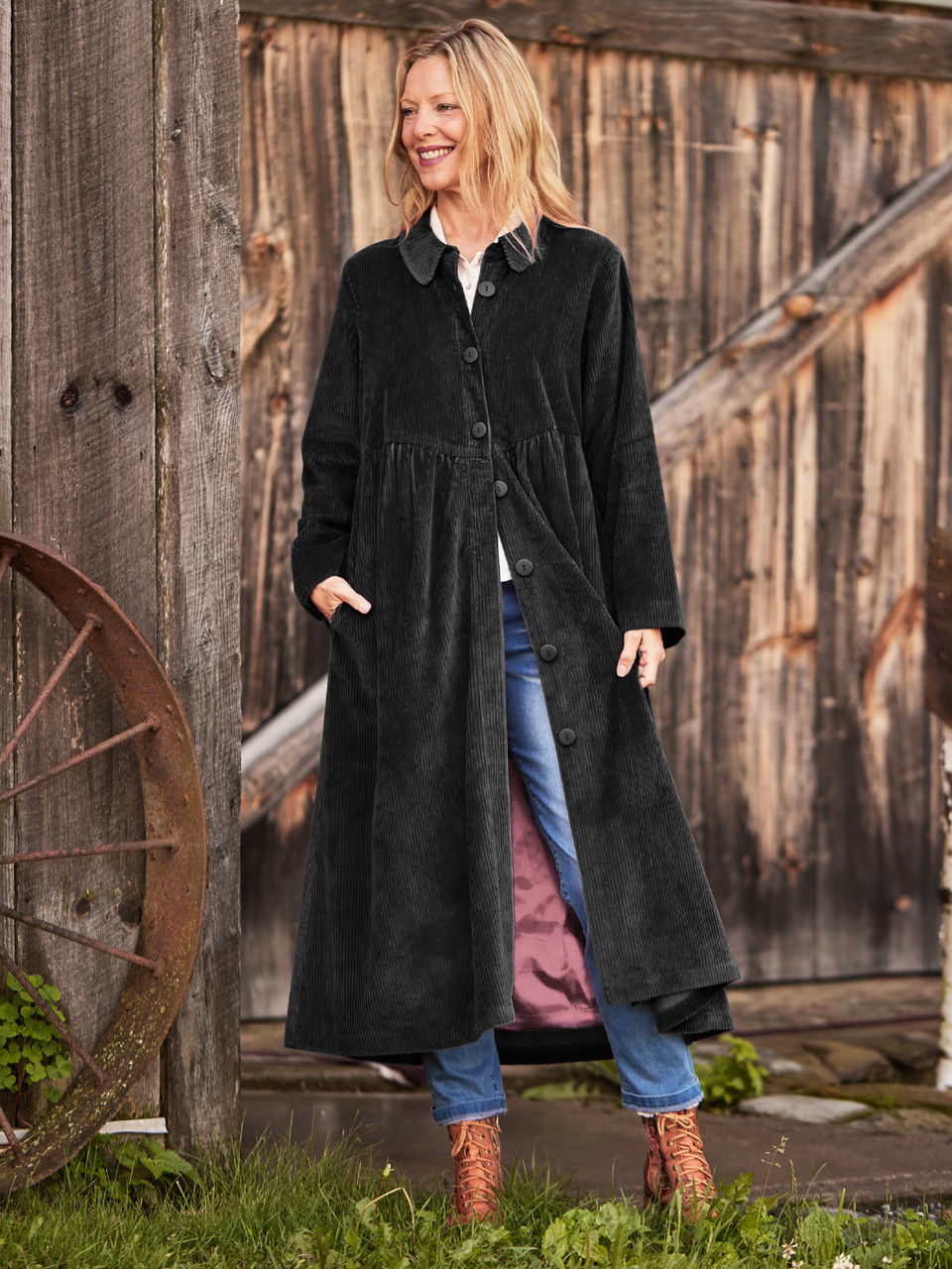 Darling Corduroy Jacket - Black | Shop Beautiful Designs by April