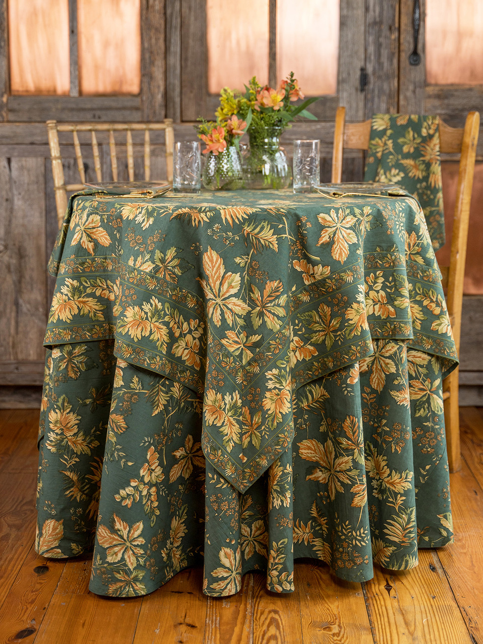 Adirondack Round Cloth - Forest | Shop Beautiful Designs by April