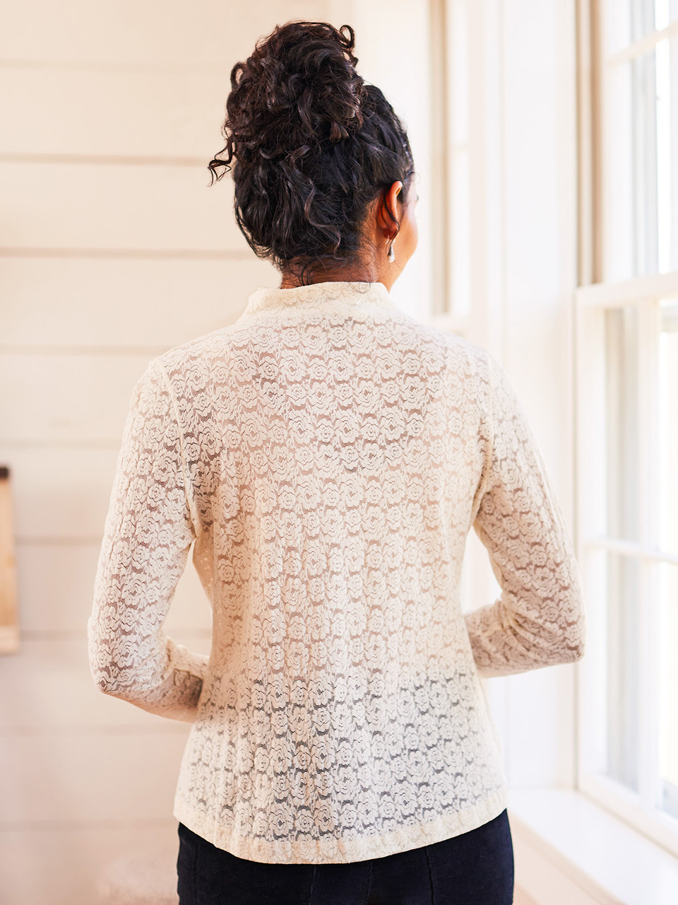 Amelia Mock Turtleneck | Shop Beautiful Designs by April Cornell