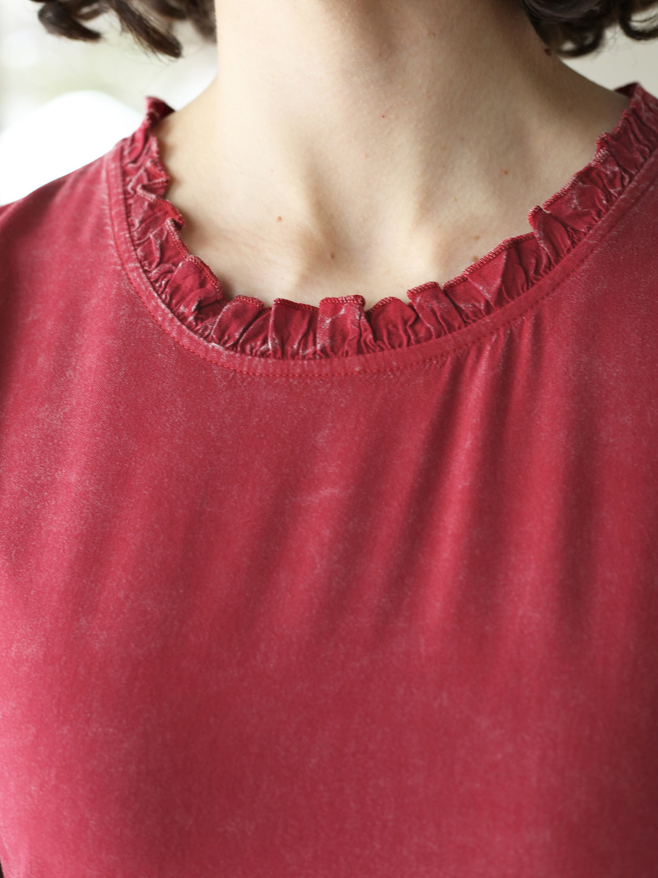 Lydia Tunic Dress - Sunwashed Red | Shop Beautiful Designs by