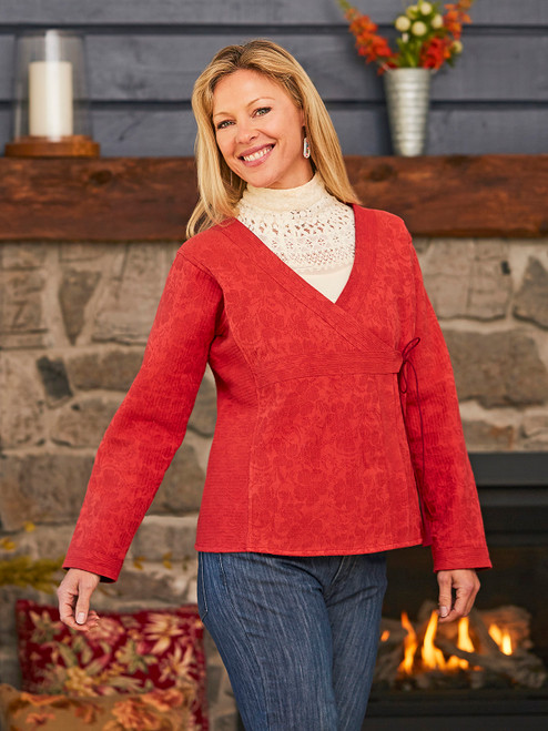 Rising Sun Jacquard Jacket | Shop Beautiful Designs by April