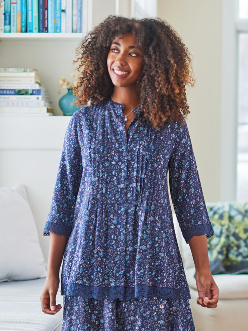 Laura Gingham Blouse | Shop Beautiful Designs by April Cornell