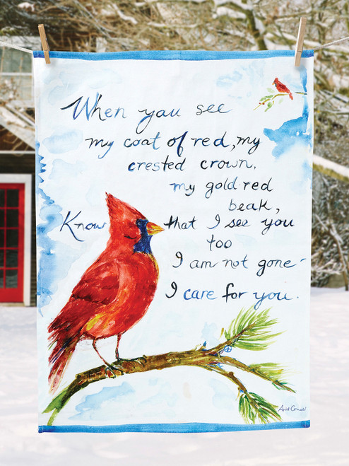 Cardinal Tea Towel