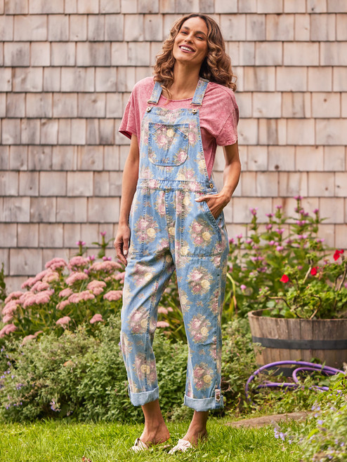 Genevieve Denim Short Overall | Shop Beautiful Designs by April