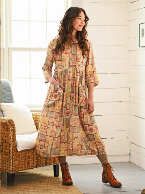 Parlour Dress - Gold
