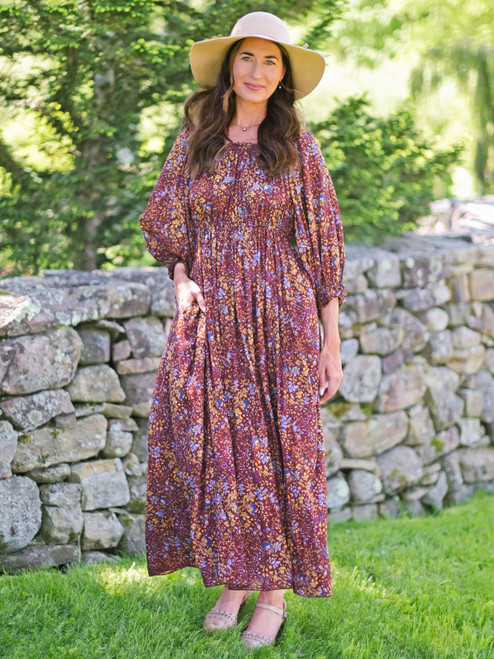 Francis Dress - Plum