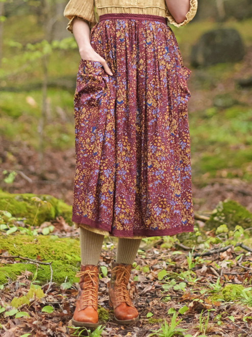 Francis Half Pinny - Plum