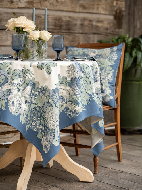 Autumn Gathering Tablecloth - Blue