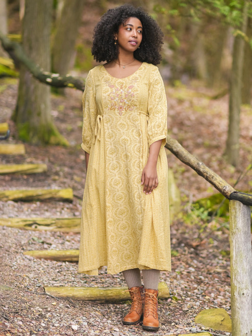 Bonavista Mori Dress - Gold