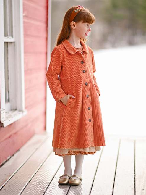 Farmer's Market Kids Jacket - Pumpkin