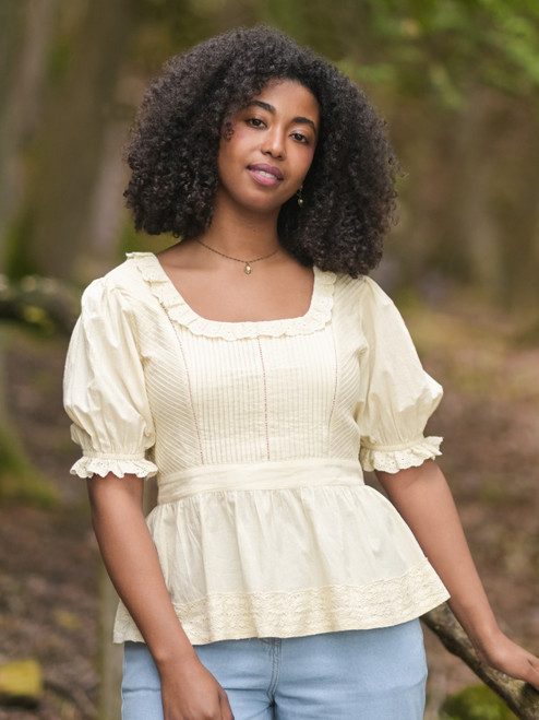 Elodie Blouse - Ecru