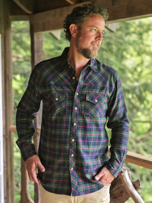Saratoga Flannel Shirt - Blue Multi