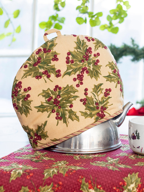 Winterberry Patchwork Tea Cozy Winterberry Patchwork Tea Cozy