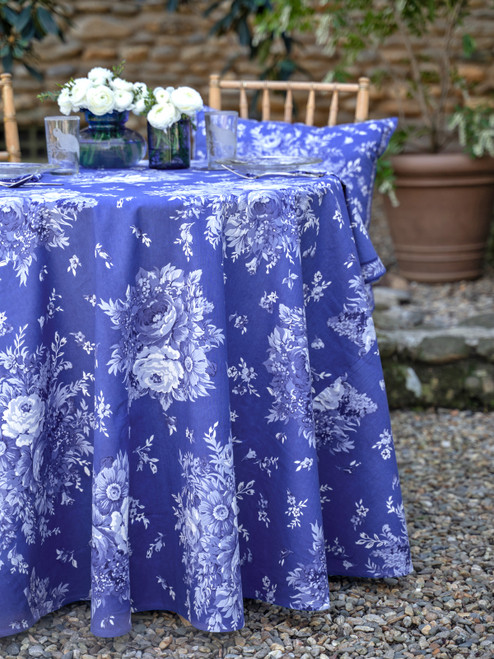Avonlea Round Cloth - Cobalt