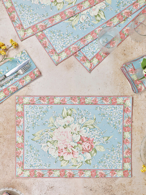 Blanche Placemat Set of 4 - Mist