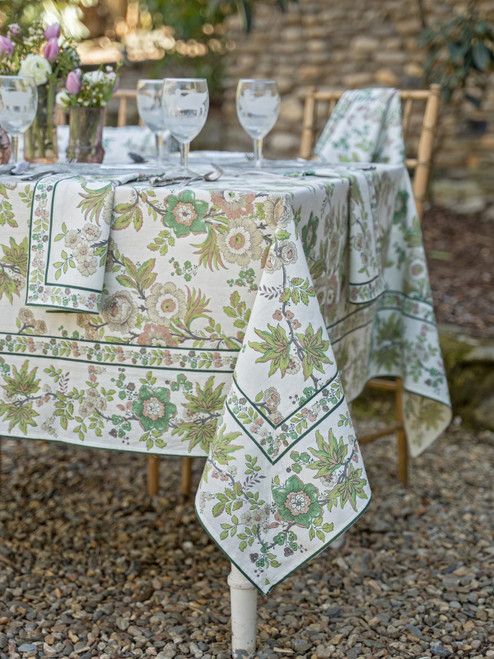 Augustine Tablecloth - Ivory