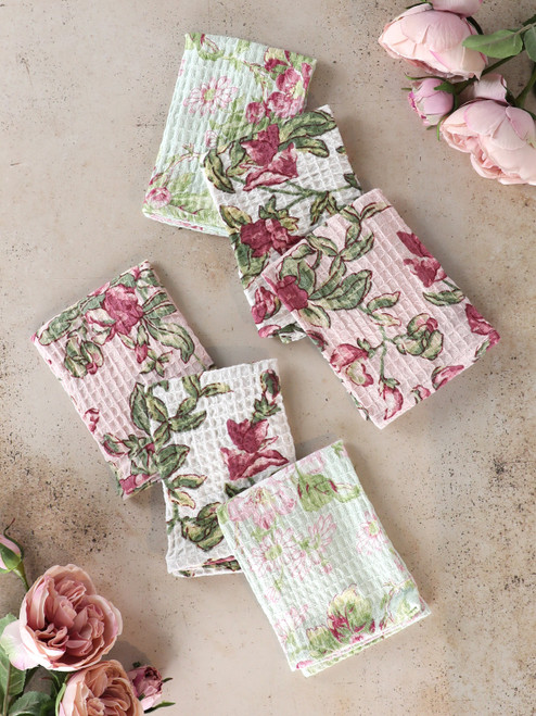 Sweet Pea Patchwork Tiny Towel Bundle - Multi