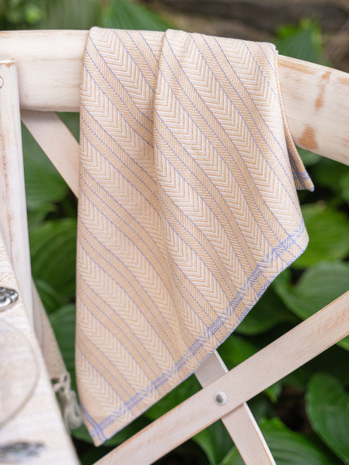 Shaker Jacquard Napkin Set of 4 - Blue