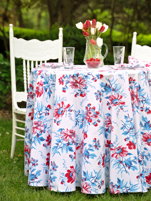 Friendship Round Cloth - Soft White