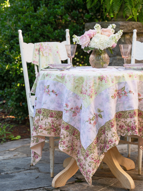 Patisserie Patchwork Tablecloth - Pink