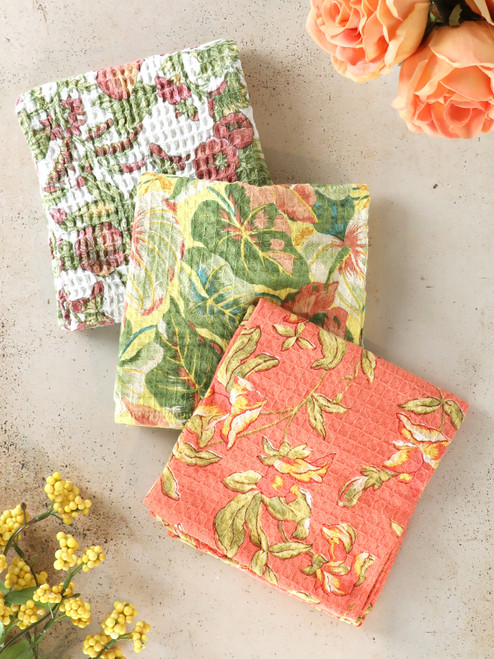 Greenhouse Patchwork Tea Towel Bundle - Multi