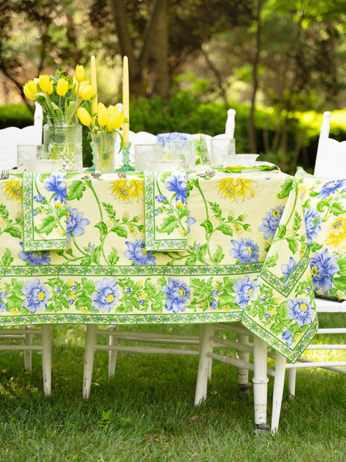 Rosehip Tablecloth - Yellow