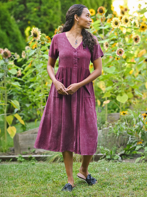 Sedona Dress - Dark Amethyst